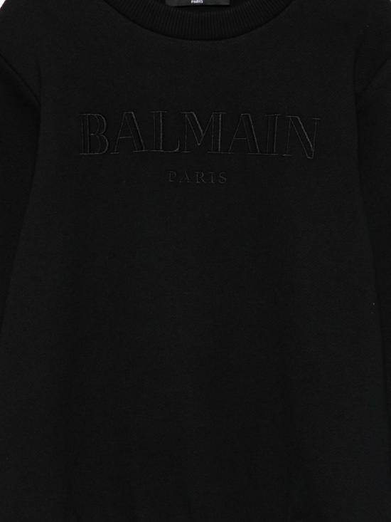 25FW [키즈] 발망 니트/스웻셔츠 BX4Q50 Z3183930NE Black - BALMAIN