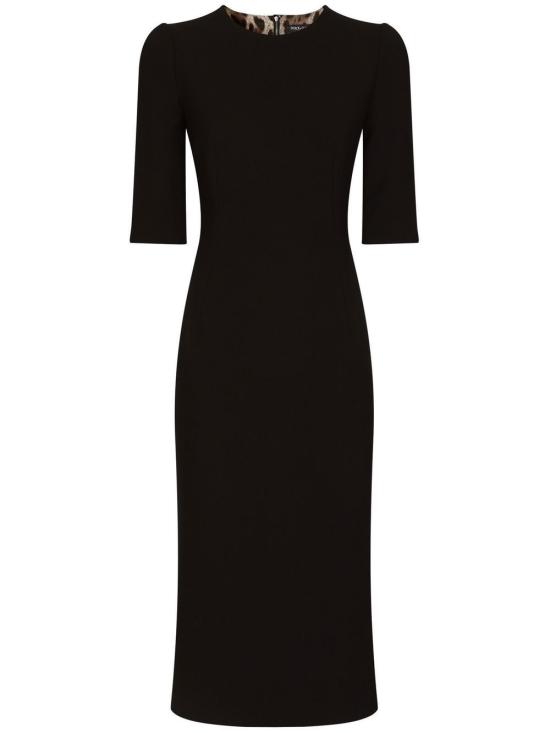 25FW 돌체앤가바나 미디 원피스 F6ARWT FUBFYN0000 Black