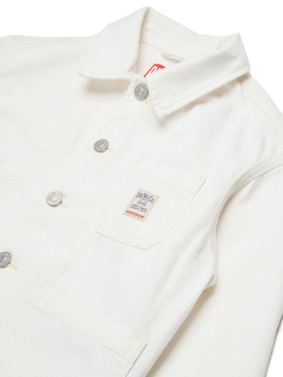 26SS [키즈] 디젤 패딩 J02546KXBRZ K141 White - DIESEL