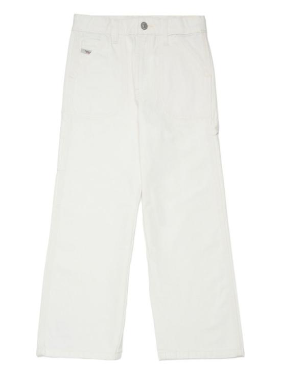 26SS [키즈] 디젤 진 J02361KXBRZ K141 White