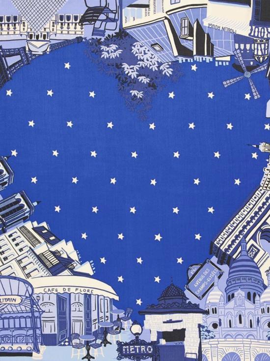 25FW 이누이 에디션 머플러/스카프 CA221JA04 BLUE - INOUI EDITION