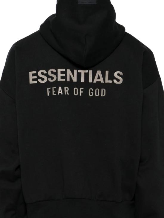 25FW 피어오브갓 플리스 집업 후디 192SP254780F JET BLACK - FEAR OF GOD