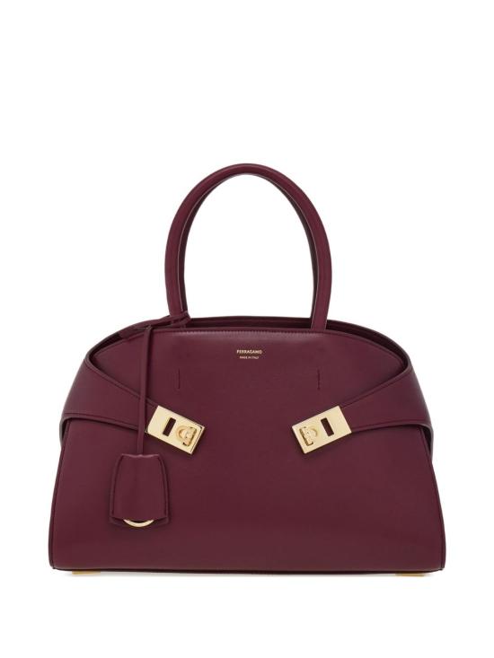 26SS 살바토레 페라가모 토트백 0789499 PLUM Bordeaux