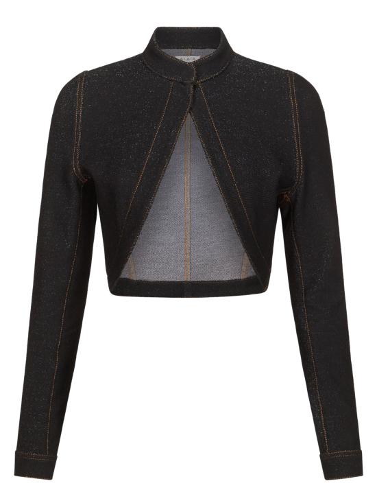 25FW 알라이아 수트 자켓 AA9V1174K131B 991 Noir blanc