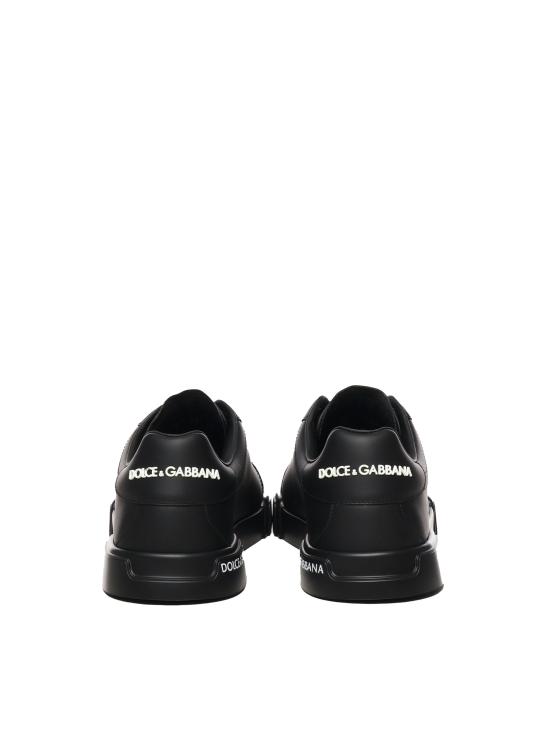25FW 돌체앤가바나 포르토피노 스니커즈 CS2332 AA3358B956 Black - DOLCE & GABBANA