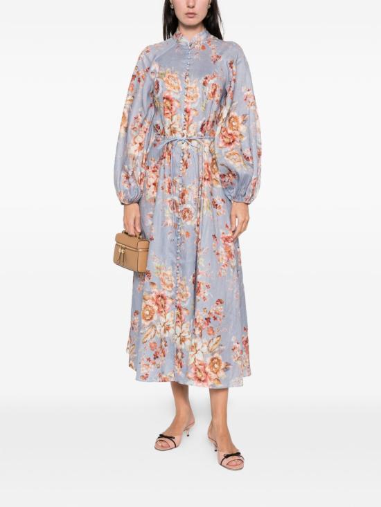 26SS 짐머만 미디 원피스 2354DRS261 CFLR MultiColour - ZIMMERMANN