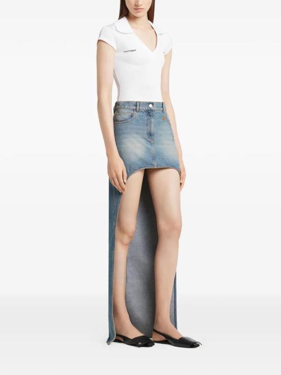 26SS 쿠레쥬 폴로 티셔츠 126JPO057JS0195 B166 HERITAGE WHITE - COURREGES