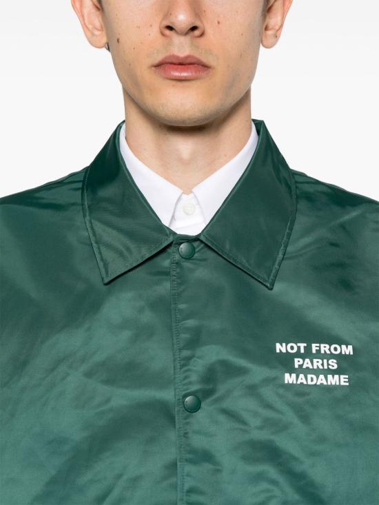 26SS 드롤드무슈 긴팔 셔츠 PERMJT183PA014 DGN Green - DROLE DE MONSIEUR