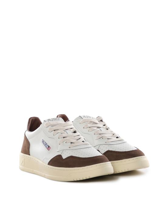 26SS 오트리 메달리스트 로우 스니커즈 AULM FT05 WHT BROWN - AUTRY
