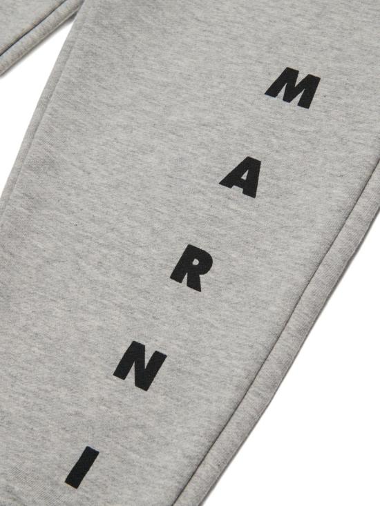 26SS [키즈] 마르니 트레이닝/조거 팬츠 M01218M00V0 0M903 Grey - MARNI