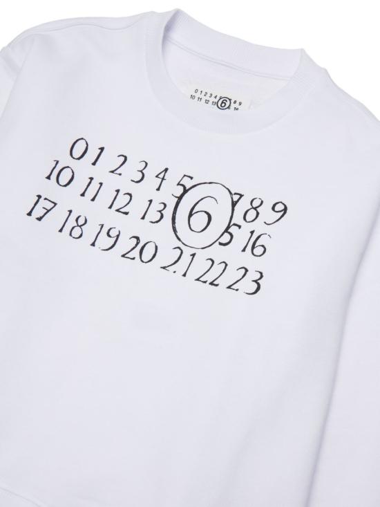 26SS [키즈] MM6 메종마르지엘라 니트/스웻셔츠 M61009MM02X - MM6 MAISON MARGIELA