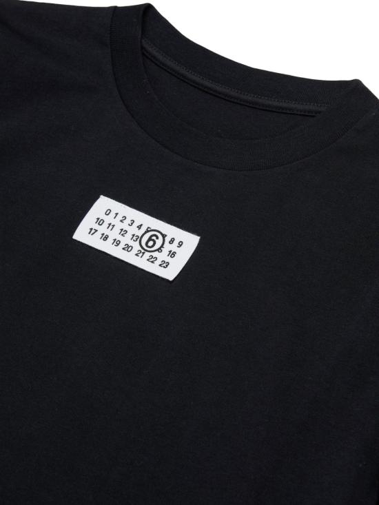 26SS [키즈] MM6 메종마르지엘라 티셔츠 M61022MM04I M6900 - MM6 MAISON MARGIELA