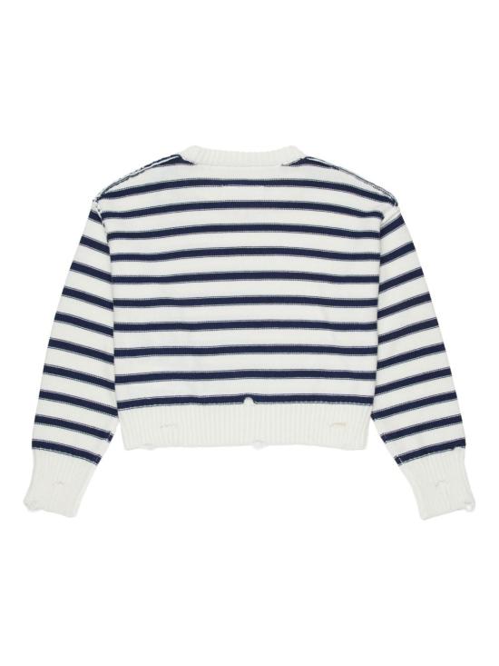 26SS [키즈] MM6 메종마르지엘라 캐시미어 니트 M60988MM07U M6C50 White - MM6 MAISON MARGIELA