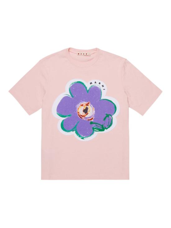 26SS [키즈] 마르니 티셔츠 M01672M00HZ 0M351 Pink