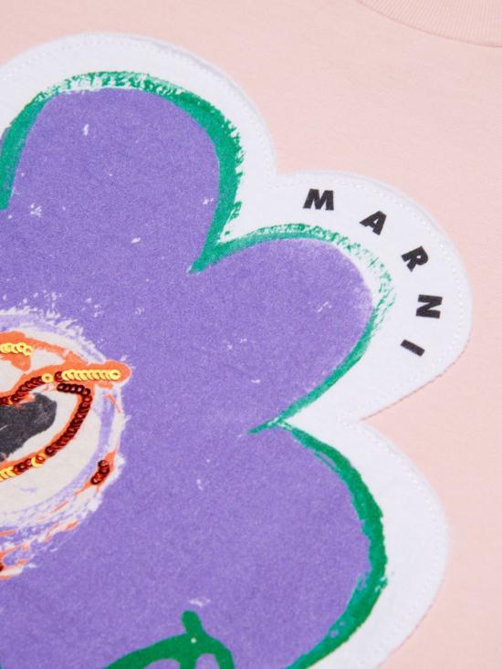 26SS [키즈] 마르니 티셔츠 M01672M00HZ 0M351 Pink - MARNI