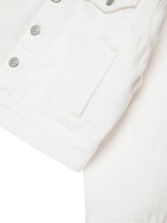 26SS [키즈] MM6 메종마르지엘라 패딩 M60922MM06S M6101 White - MM6 MAISON MARGIELA