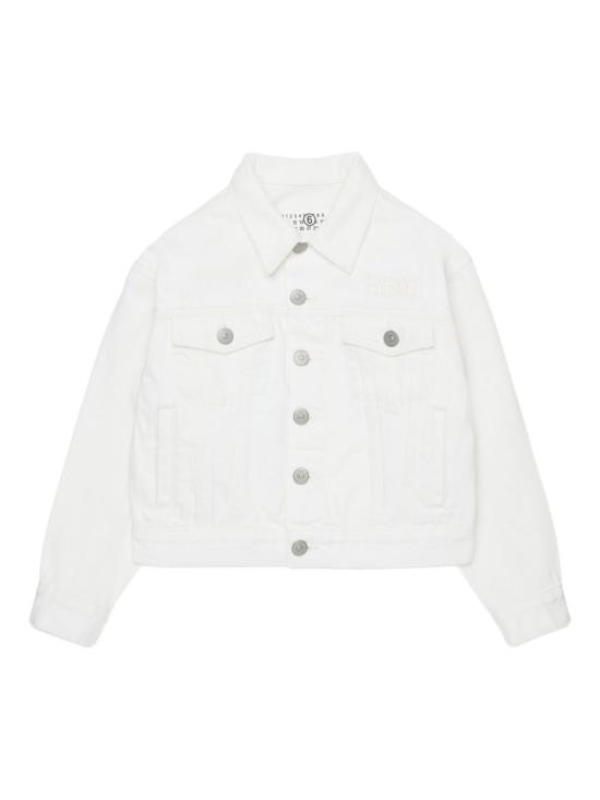 26SS [키즈] MM6 메종마르지엘라 패딩 M60922MM06S M6101 White