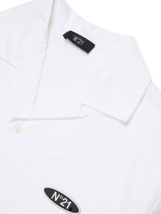 26SS [키즈] 누메로벤투노 셔츠 N210CTN0417 0N100 White - N°21