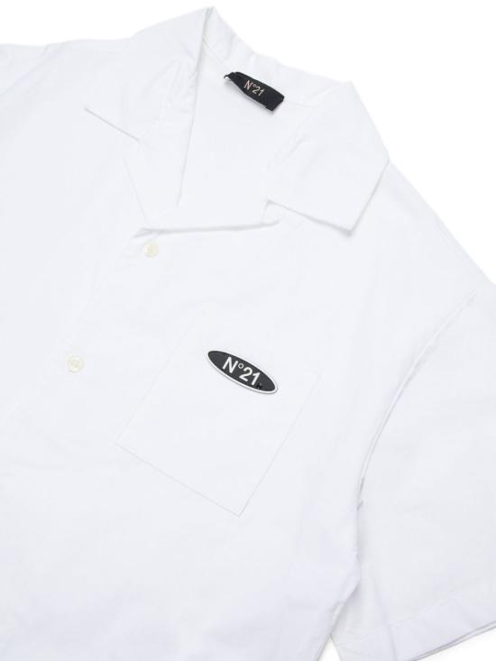 26SS [키즈] 누메로벤투노 셔츠 N210CTN0417 0N100 White - N°21