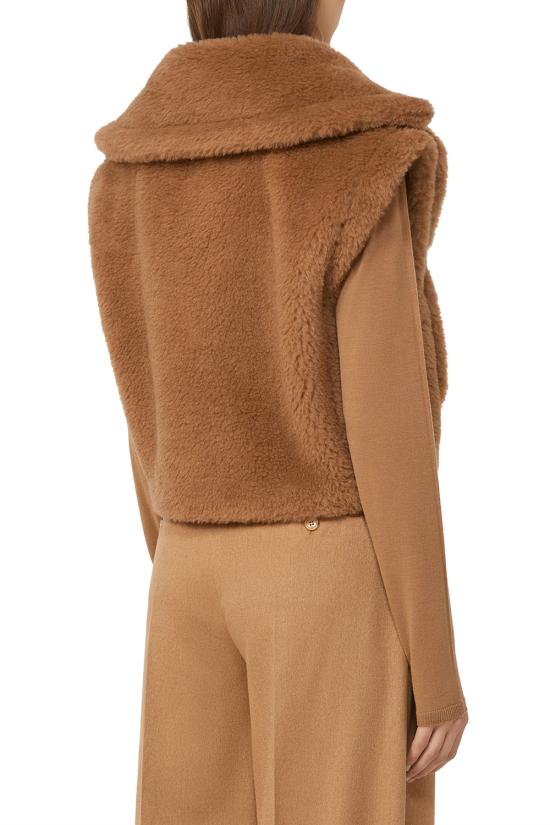 25FW 막스마라 산토스 테디 크롭 자켓 2521036012600 001 Camel - MAX MARA