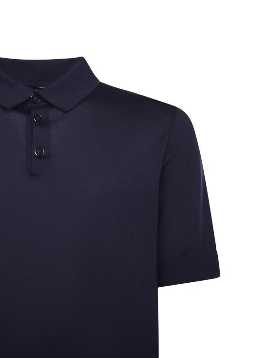 26SS 돌체앤가바나 폴로 티셔츠 GXZ02Z JBSO5B6712 Blue - DOLCE & GABBANA