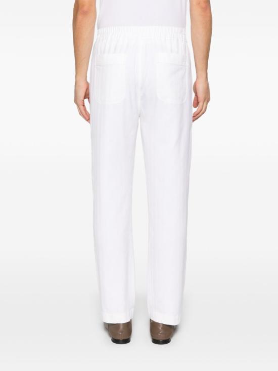 26SS 톰포드 스트레이트 팬츠 SJC014FMC292 WAA Optical white - TOMFORD