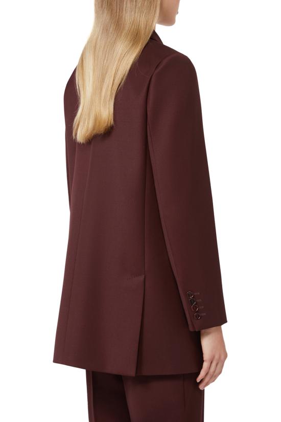 25FW 막스마라 Farad 더블 브레스터드 블레이저 2521046122600 005 Ciliegia - MAX MARA