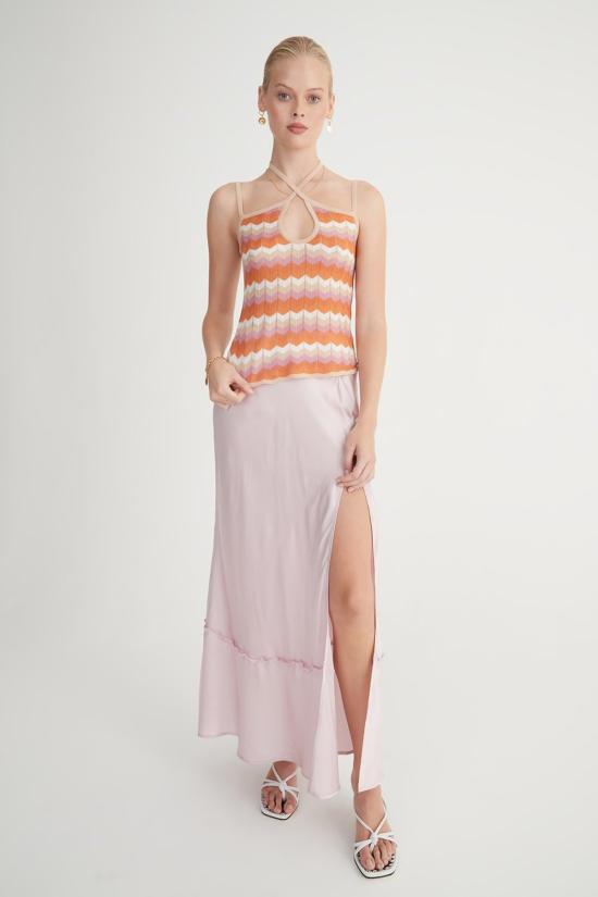  한센 앤 그레텔 민소매 티셔츠 한센앤그레텔 샤넬 싱글렛 데저트/선셋 - HANSEN & GRETEL