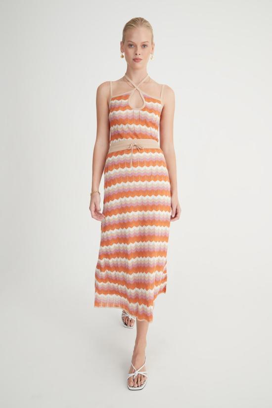  한센 앤 그레텔 민소매 티셔츠 한센앤그레텔 샤넬 싱글렛 데저트/선셋 - HANSEN & GRETEL