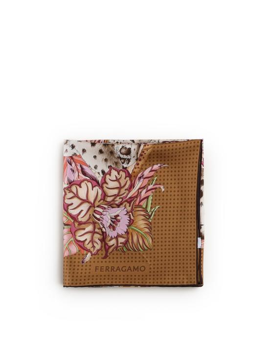 26SS 살바토레 페라가모 머플러/스카프 310228 789462003 BEIGE multicolor