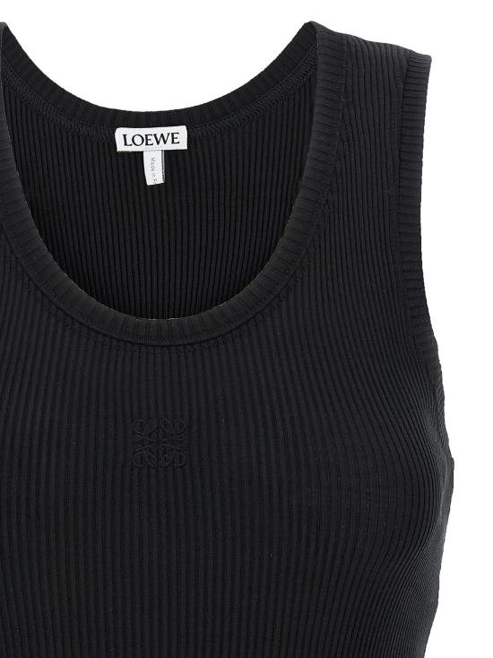 25FW 로에베 민소매 티셔츠 S540Y23X461100 Black - LOEWE