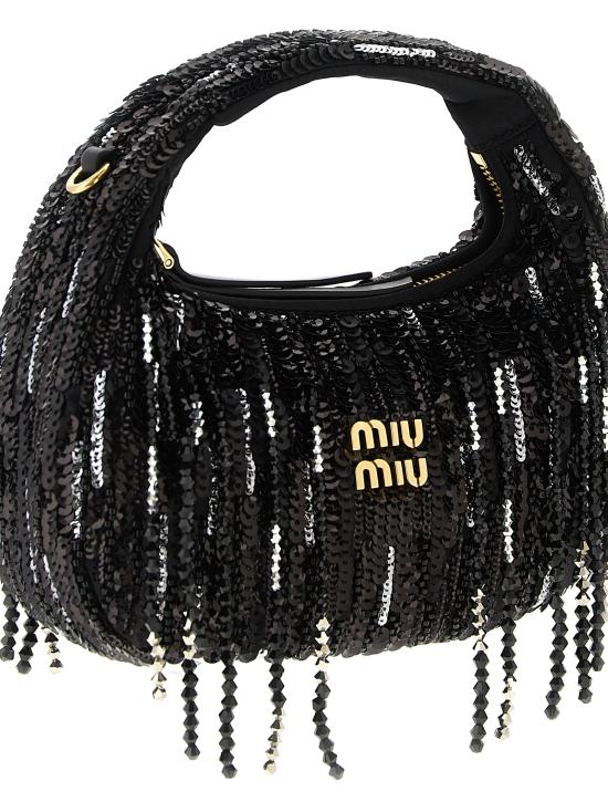 26SS 미우미우 토트백 5BP078VWON2IGMF0002 Black - MIU MIU