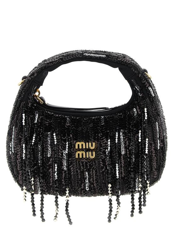 26SS 미우미우 토트백 5BP078VWON2IGMF0002 Black