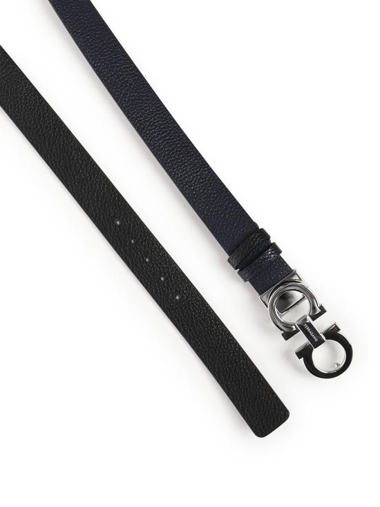 26SS 살바토레 페라가모 벨트 23A565 674261518 BLUE BLACK - SALVATORE FERRAGAMO