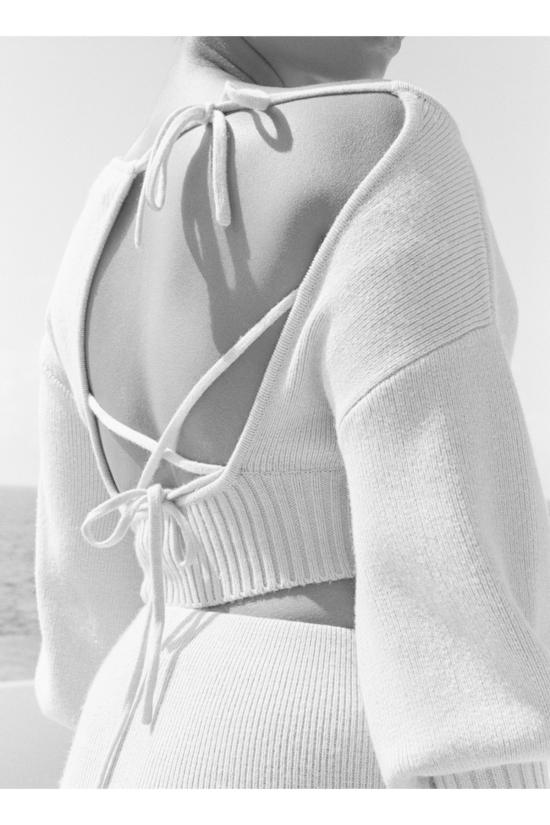  시그니피컨트 아더 긴팔 티셔츠 Significant Other Lia 니트 탑 블루 마를 - SIGNIFICANT OTHER