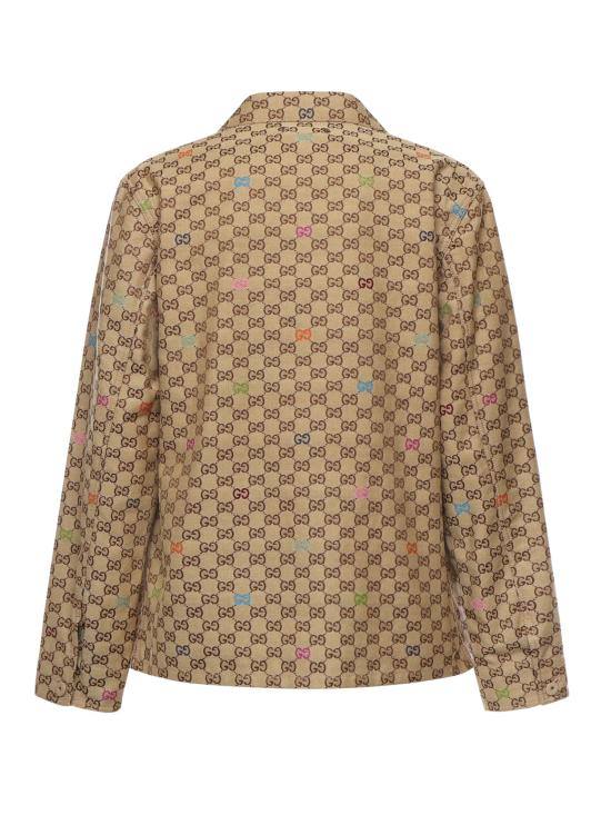 25FW 구찌 캔버스 자켓 833305 ZAS812137 Camel orange - GUCCI