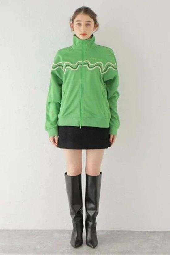  하우스오브써니 자켓 House Of Sunny 올스타 트랙수트 탑 퍼펙트 그린 - HOUSE OF SUNNY