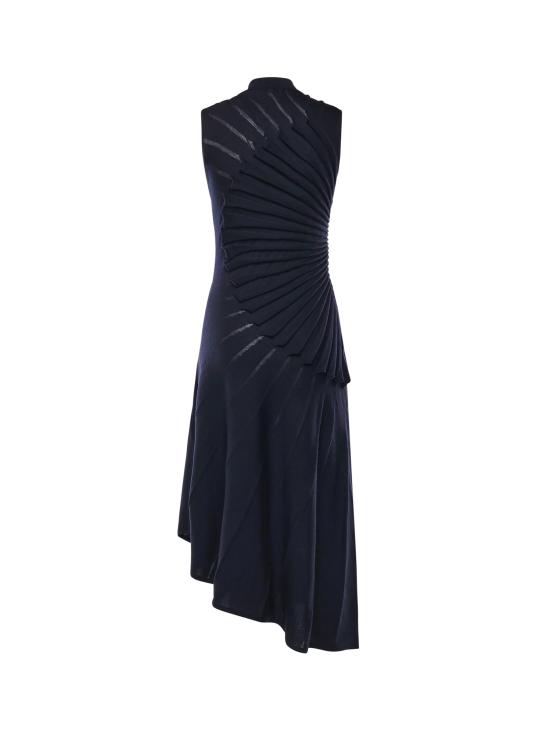 26SS 알라이아 미디 원피스 AA9R2862K162C 537 MINUIT - ALAIA