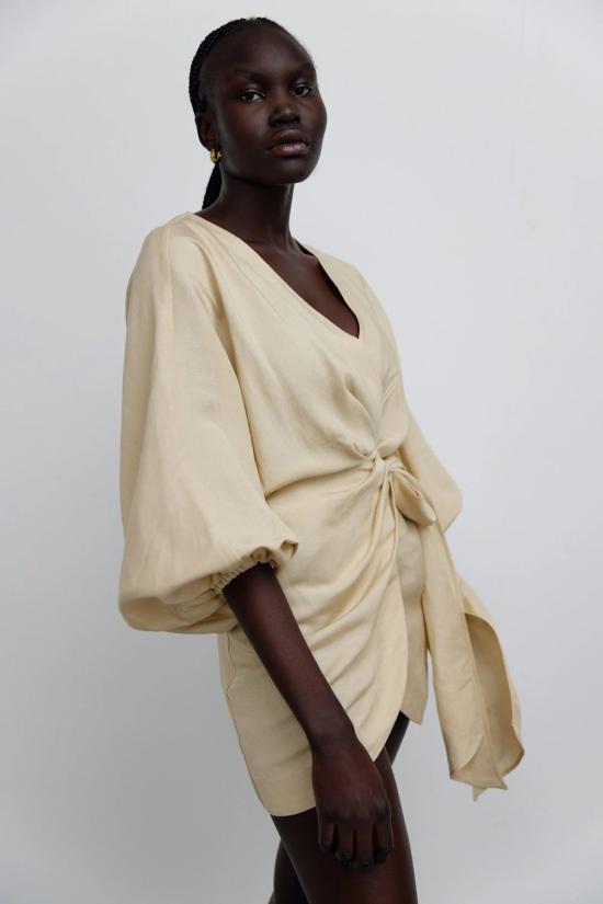  시그니피컨트 아더 숏 원피스 Significant Other Kenna 드레스 샌드 - SIGNIFICANT OTHER