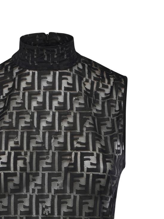 25FW 펜디 긴팔 티셔츠 FS9763 AW8KF0GME Black - FENDI