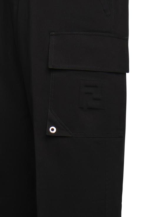 26SS 펜디 스트레이트 팬츠 FB1091 AQMVF0QA1 Black - FENDI