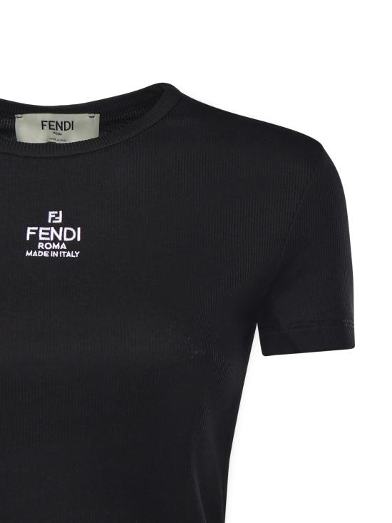 26SS 펜디 반팔 티셔츠 FS8110 ANQMF0GME Black - FENDI