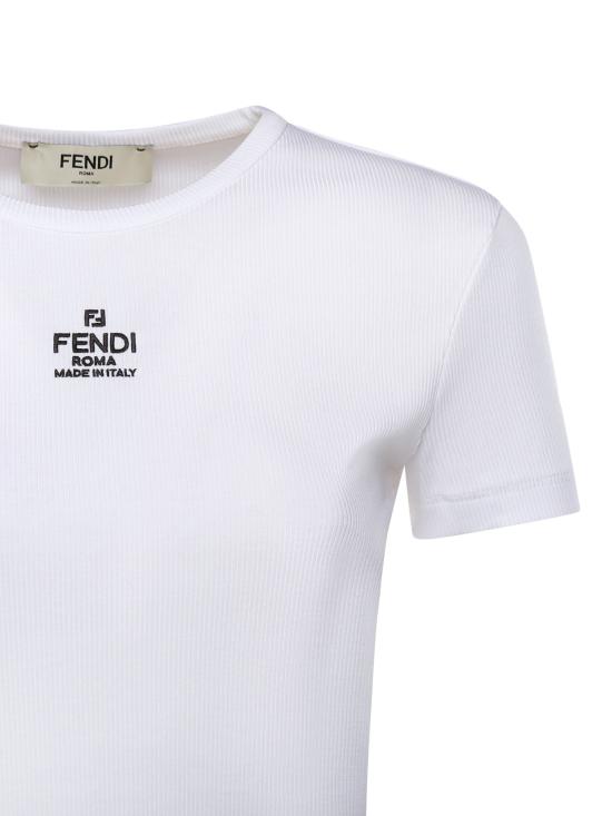 26SS 펜디 반팔 티셔츠 FS8110 ANQMF0ZNM White - FENDI