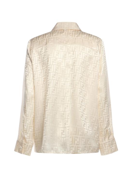 26SS 펜디 블라우스 FS8140 AJ0ZF1M2A White - FENDI