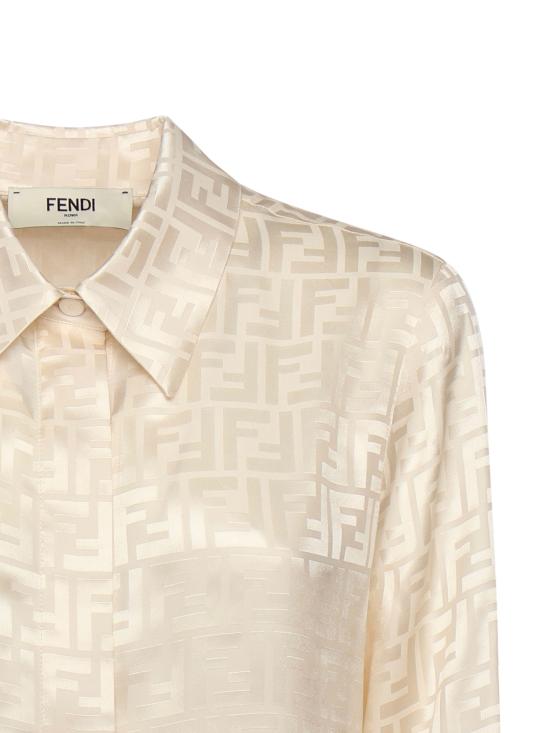 26SS 펜디 블라우스 FS8140 AJ0ZF1M2A White - FENDI