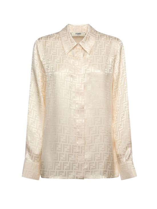 26SS 펜디 블라우스 FS8140 AJ0ZF1M2A White