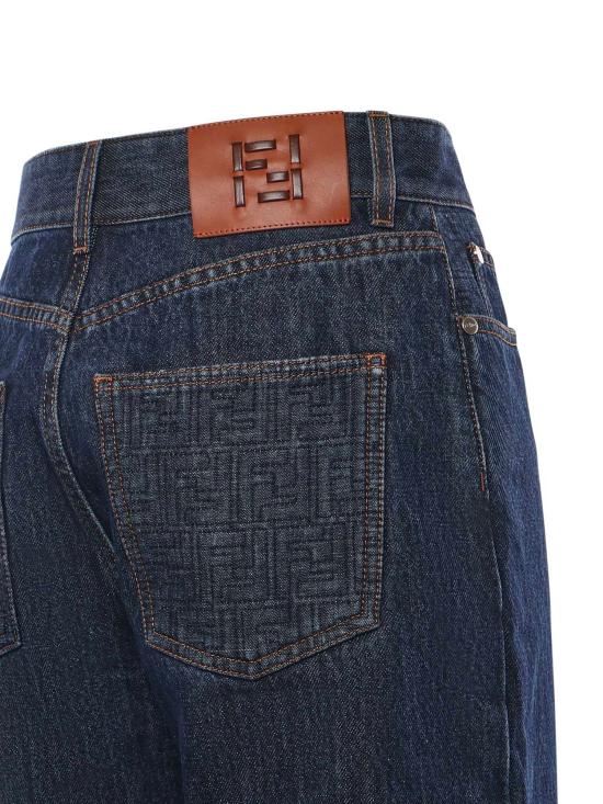 26SS 펜디 데님 팬츠 FLP882 AW82F1UKI Blue - FENDI