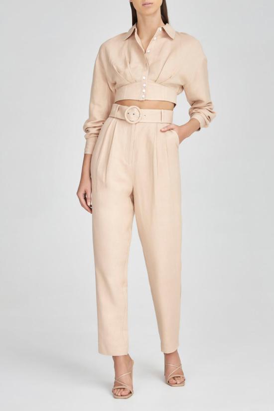  시그니피컨트 아더 스트레이트 팬츠 Significant Other Elora 팬츠 샴페인