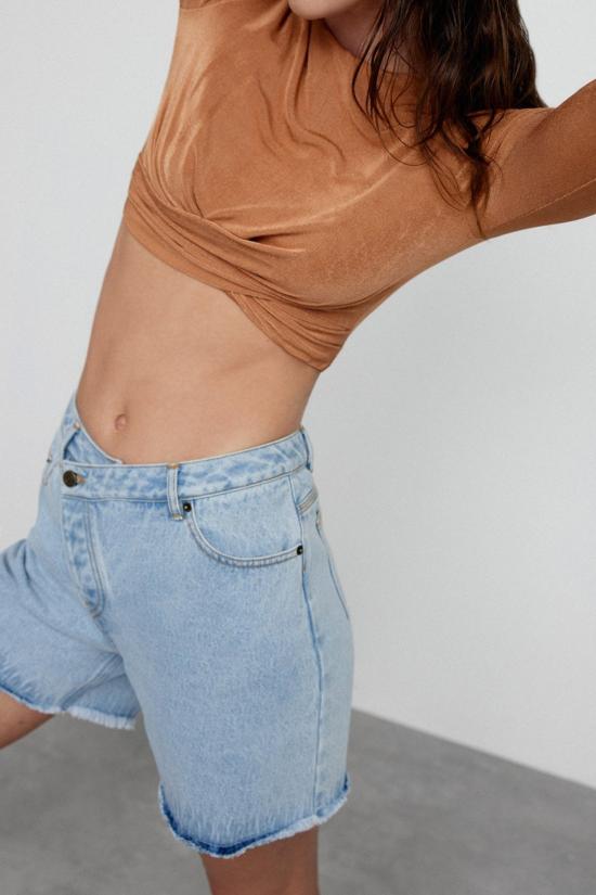  시그니피컨트 아더 데님 숏팬츠 중요한 다른 사람 피비 숏 미드 블루 - SIGNIFICANT OTHER