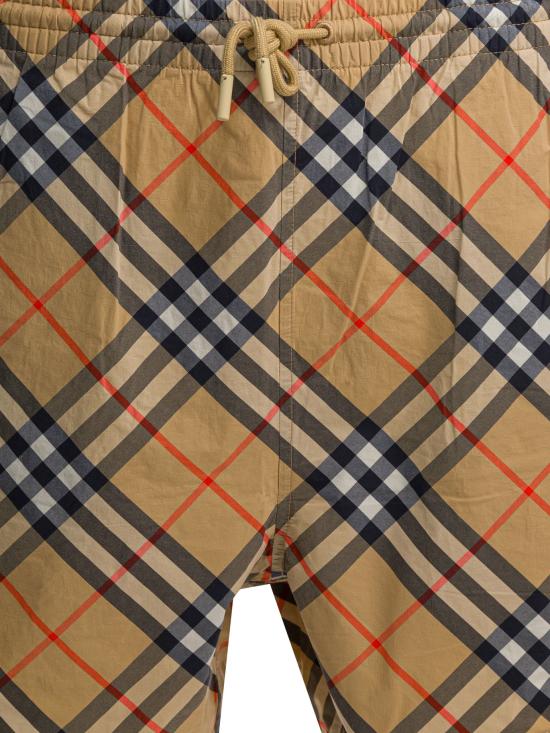 26SS 버버리 체크 스윔팬츠 8087335 BEIGE - BURBERRY